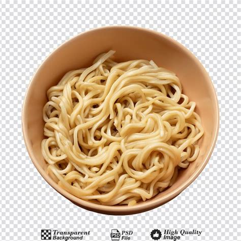 Premium PSD Noodles Isolated On Transparent Background