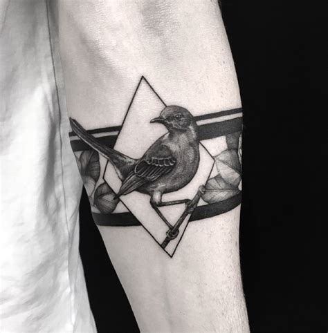 Custom Made Mockingbird Autumn Tattoo By Onedaytattoos On Deviantart