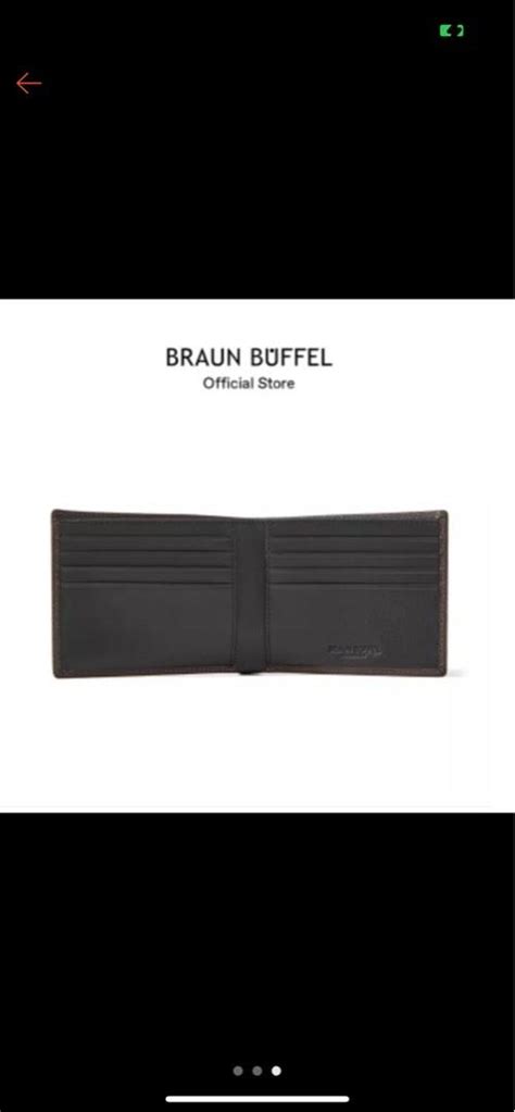 Braun Buffel Bond Cards Brown Wallet With Black Bull Limited Edition