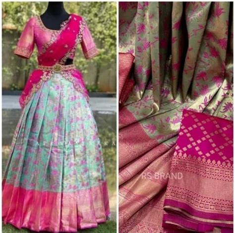 South Indian Half Saree Lehenga At Rs Online