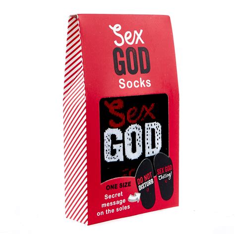 Buy Sex God Valentines Day Socks 1 Pair For Gbp 199 Card Factory Uk