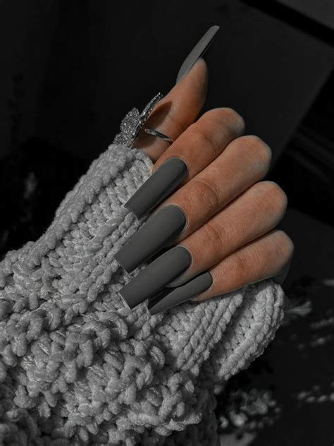 Chic Square Nail Ideas For Fall Thepinkgoose In