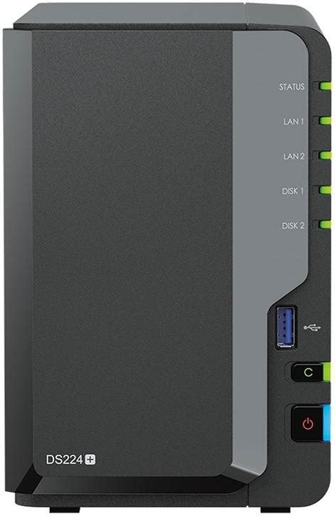 Synology Diskstation Ds224 2 Bay Nas Enclosure Intel Celeron J4125 4