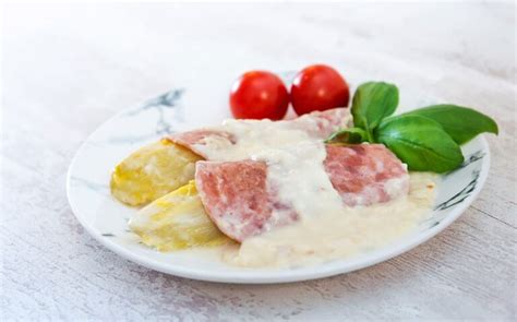 Gratin dendives au jambon et béchamel cozinium