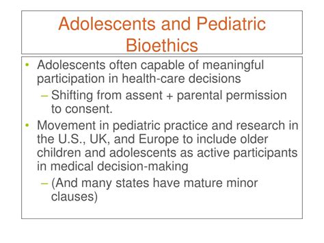 Ppt Ethical Decision Making In Pediatrics Powerpoint Presentation