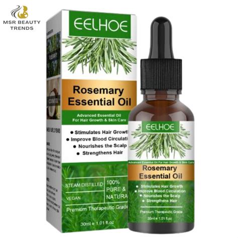 Eelhoe Rosemary Hair Growth Essential Oil Anti Hair Loss Fast Regrowth Essence Shopee Philippines