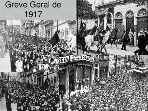 Greve Geral De 1917 Mind Map