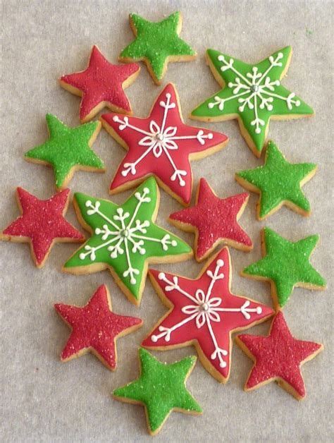 Decorated Star Christmas Cookies At Joycepayton Christmas Sugar