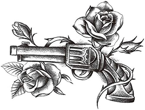 Share 80 Tattoos Guns And Roses Super Hot Vn