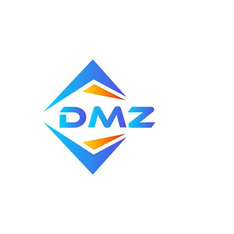 DMZ Abstract Technology Logo Design On White Background DMZ Creative