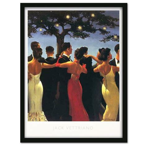 Jack Vettriano Framed Prints Large Box Style Black Frame Wall Art