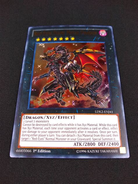 Red Eyes Flare Metal Dragon Ldk Enj Ultra Rare St Edition