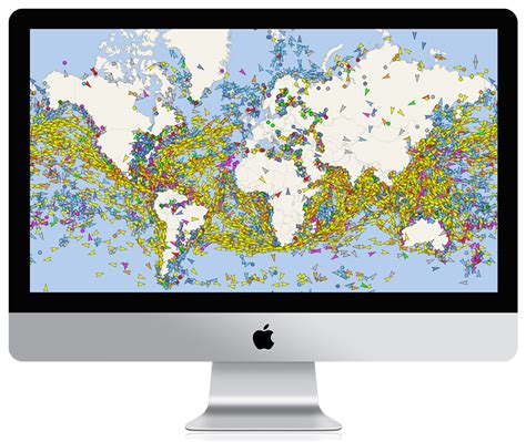 Heres A Realtime Map Of Global Ais Marine Traffic