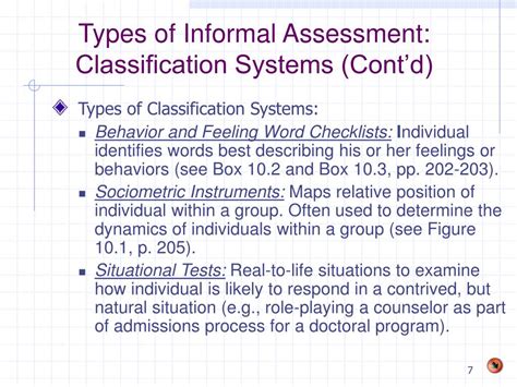 Ppt Chapter 10 Informal Assessment Powerpoint Presentation Free