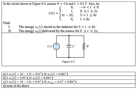 Solved In The Circuit Shown In Figure Assume Chegg