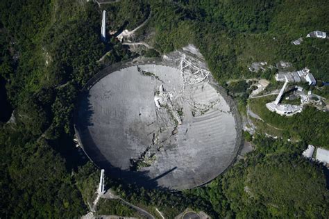 End Of An Era! Giant Alien-Hunting Radio Telescope Finally Collapses ...