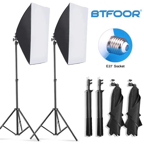 Softbox De Iluminaci N Profesional Para Fotograf A Sistema De Luz