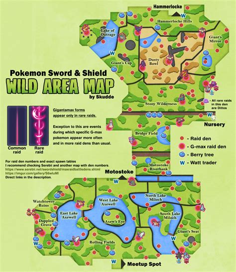 Pokemon Sword Gigantamax Map