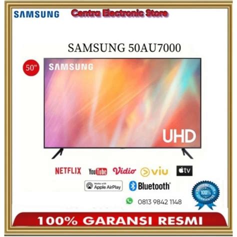 Jual Samsung Led Ua Au Smart Tv Led Inch Crystal Uhd K