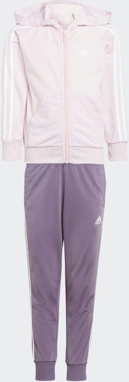 Dziecięcy Dres Adidas LK 3S Shiny TS Ij6360 Różowy Ceny i opinie