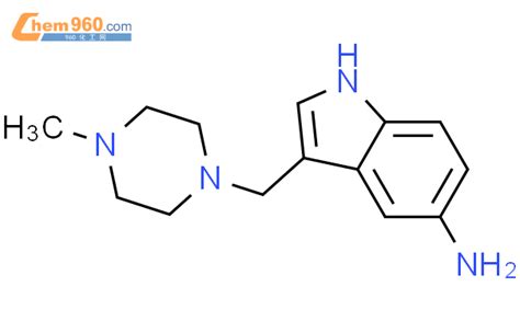 904296 27 1 3 4 methyl 1 piperazinyl methyl 1H Indol 5 amineCAS号