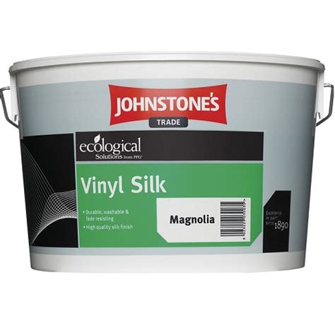 Vinyl Silk Emulsion 08b15 Magnolia 5 Litres Peter Hogarth