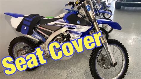 Yamaha Yz250fx New Seat Cover Dirt Bike Seat Cover Change Gripper