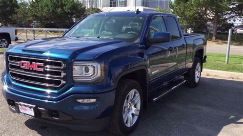 2018 Gmc Sierra 1500 4wd Double Cab Elevation Edition Blue Oshawa On