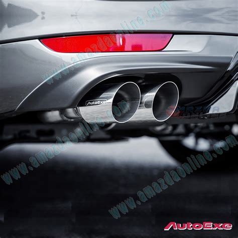 Autoexe Qual Oval Tip Exhaust Cat Back Fits Mazda Cx Kh