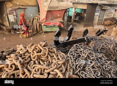 Les Quais Dans Un Chantier Naval Dhaka Au Bangladesh La