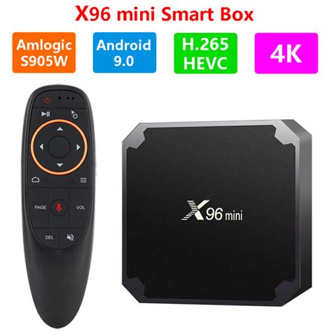 Android9 0 X96 Mini Smart Box X96mini 4k Android Box Amlogic S905w Quad