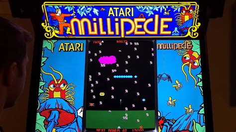 Millipede Arcade Cabinet MAME Gameplay W Hypermarquee YouTube