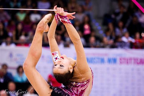 Yeon Jae Son Korea Won The Bronze Medal In Ribbon At Grand Prix