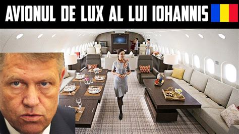 AVIONUL De LUX Inchiriat De IOHANNIS Pe 300 000 DE EURO YouTube