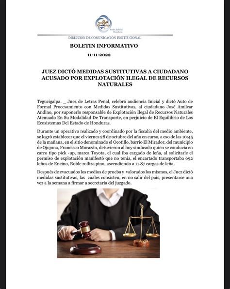 Poder Judicial Hn On Twitter Juzgadopenal De La Ciudad De