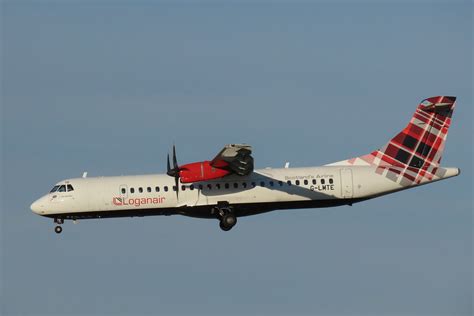 G LMTE ATR 72 600 Of Loganair At EGGP R Stock Copyright Flickr