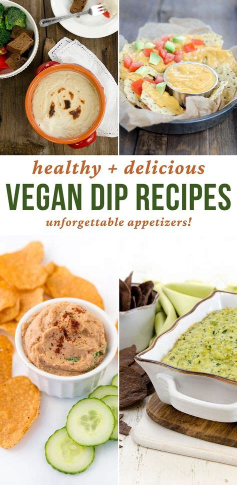 8 Amazing Vegan Dip Recipes For Vegans And Omnis