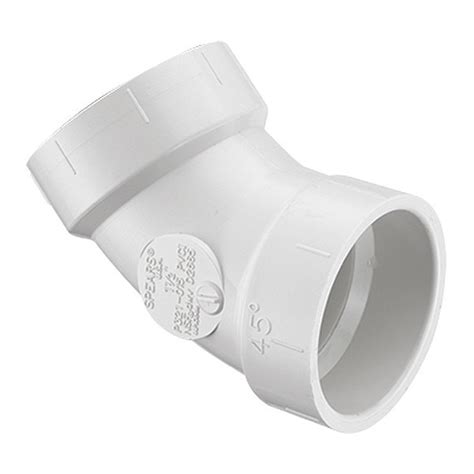 Zoro Select Pvc Elbow Degrees Socket In Pipe Size P Zoro