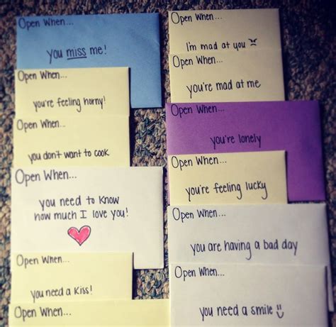 Open When Letters For Boyfriend Cards For Boyfriend Letters For Boyfriend