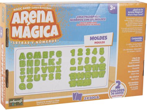 Aprende Las Letras Y Los Números Con Arena Mágica Juguetilandia