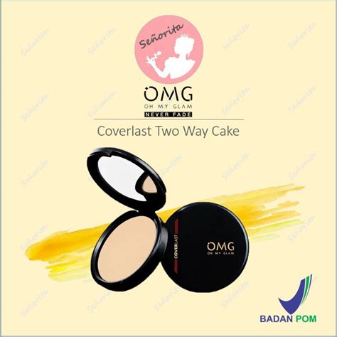 Jual Omg Oh My Glam Coverlast Two Way Cake Gr Shopee Indonesia