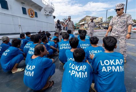 APMM Kelantan Tahan Empat 31 Nelayan Vietnam Ceroboh Perairan Negara