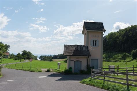 Twann Switzerland August 14 2019 Walk From Gaicht To Twann And