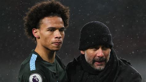 Leroy Sane Says He Learnt A Lot From Pep Guardiola At Man City