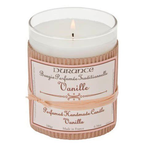 Bougie Traditionnelle Durance Parfum Vanille Swann Suisses