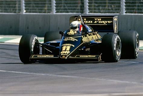 Classic Formula Moment Elio De Angelis In Australia