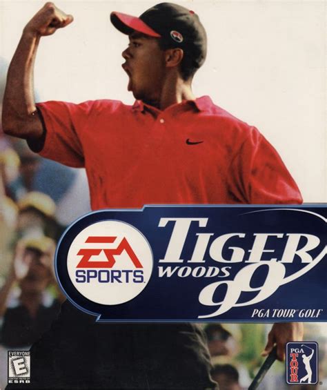 Tiger Woods 99 PGA Tour Golf cover or packaging material - MobyGames