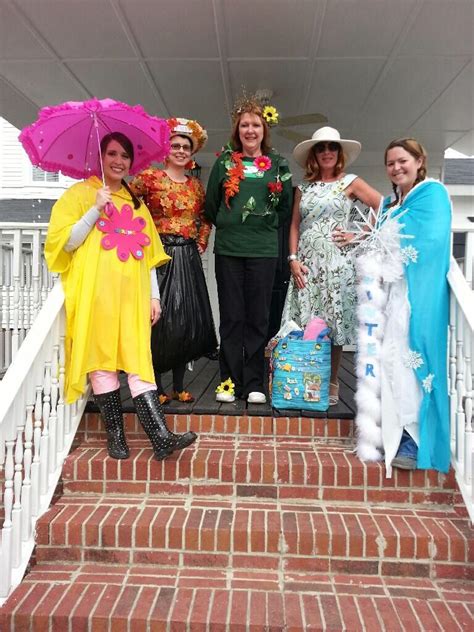 The Four Seasons And Mother Nature Cool Halloween Costumes Dress Up