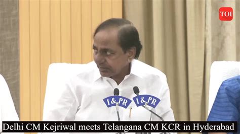 Delhi Ordinance I Thank Kcr For His Support On Behalf Of Delhi Says