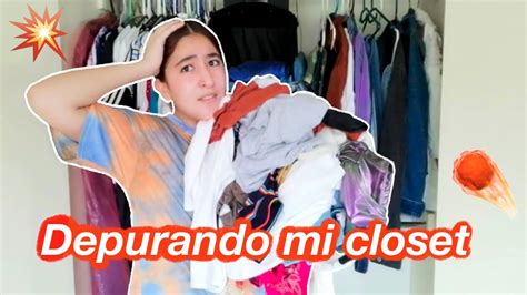 Organizando Mi Closet Y Depurando Mi Ropa YouTube